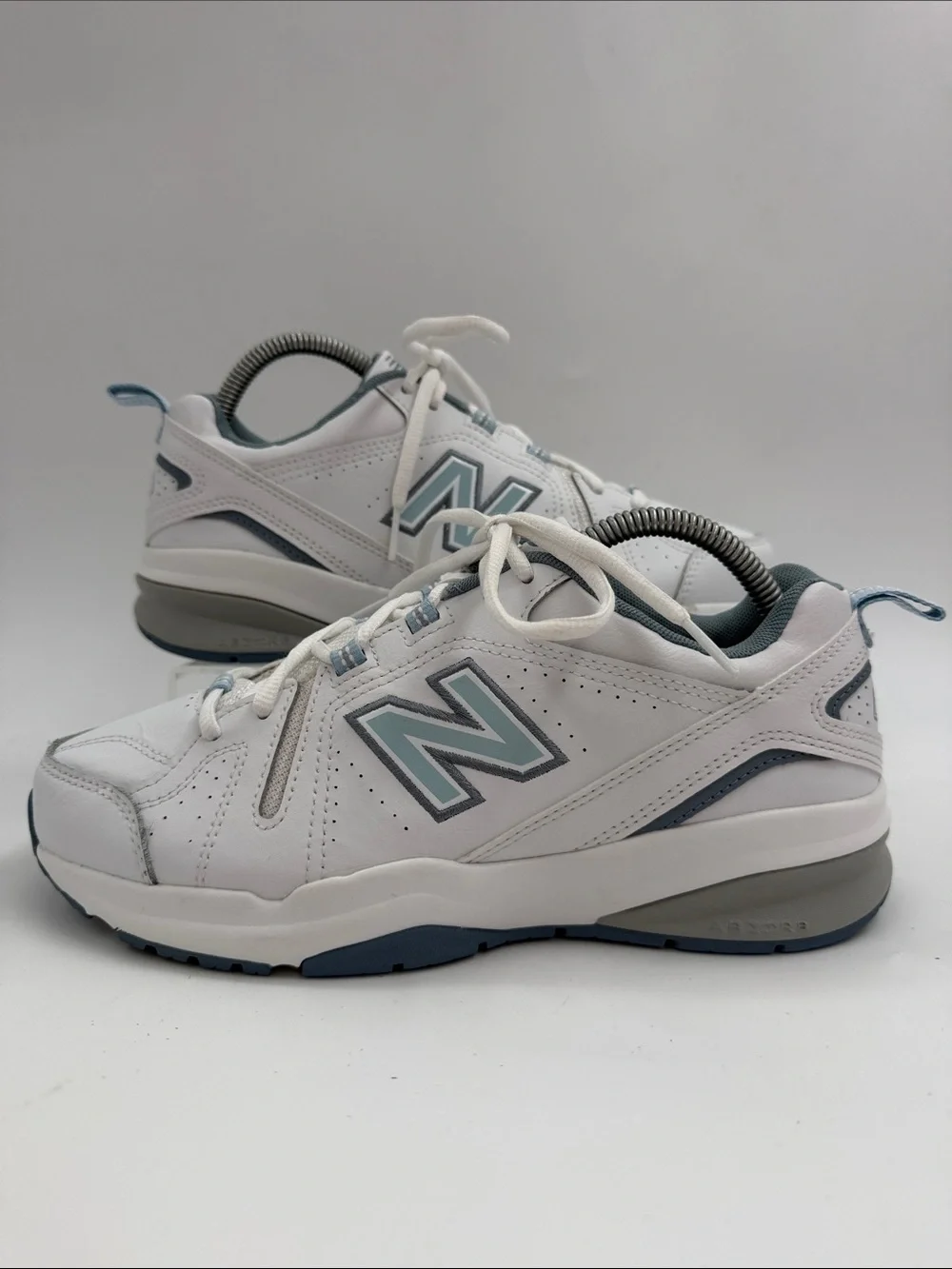 New Balance 608 V5 WX608WB5 White Casual Shoes Sneakers Women's 7.5 D  Mens 6.0D
